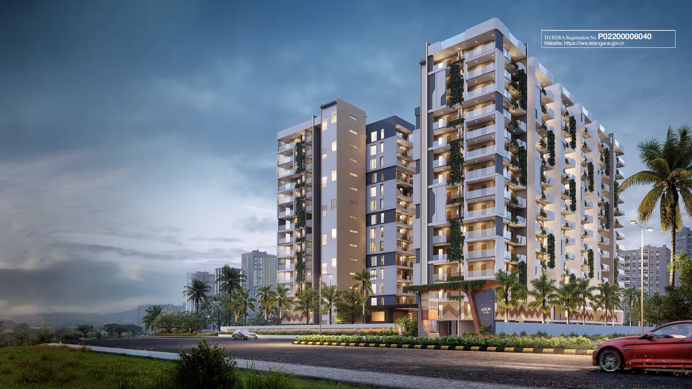 Sreekalpa Luxor Sreekalpa Developers project in Pragathi Nagar, Hyderabad