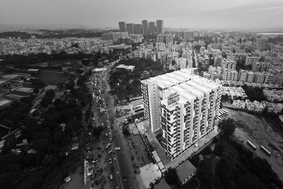 Drone View Backdrop